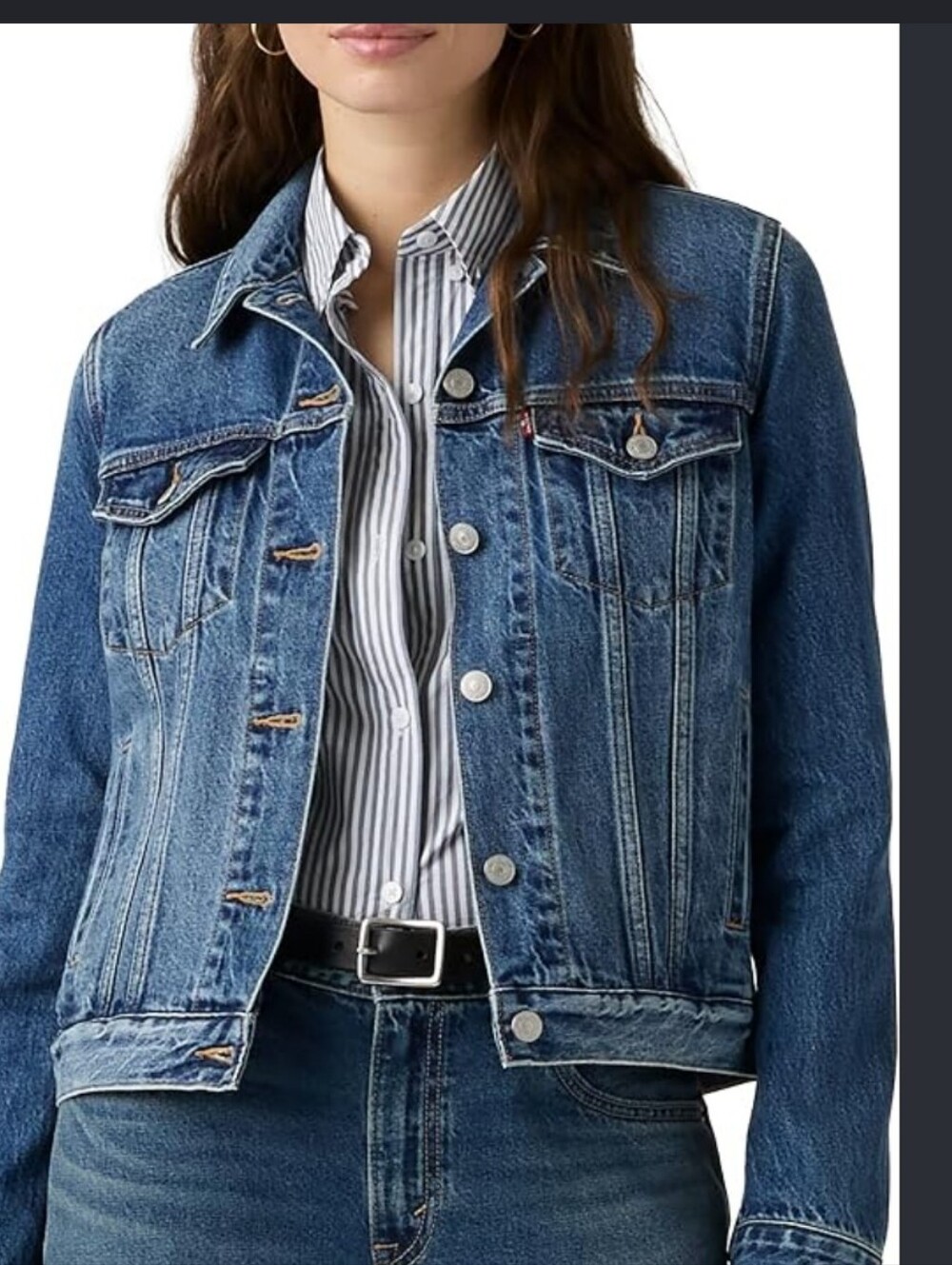Levi's Women's Blue Denim Trucker Jacket